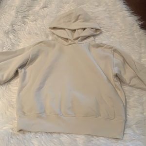 Cropped hoodie